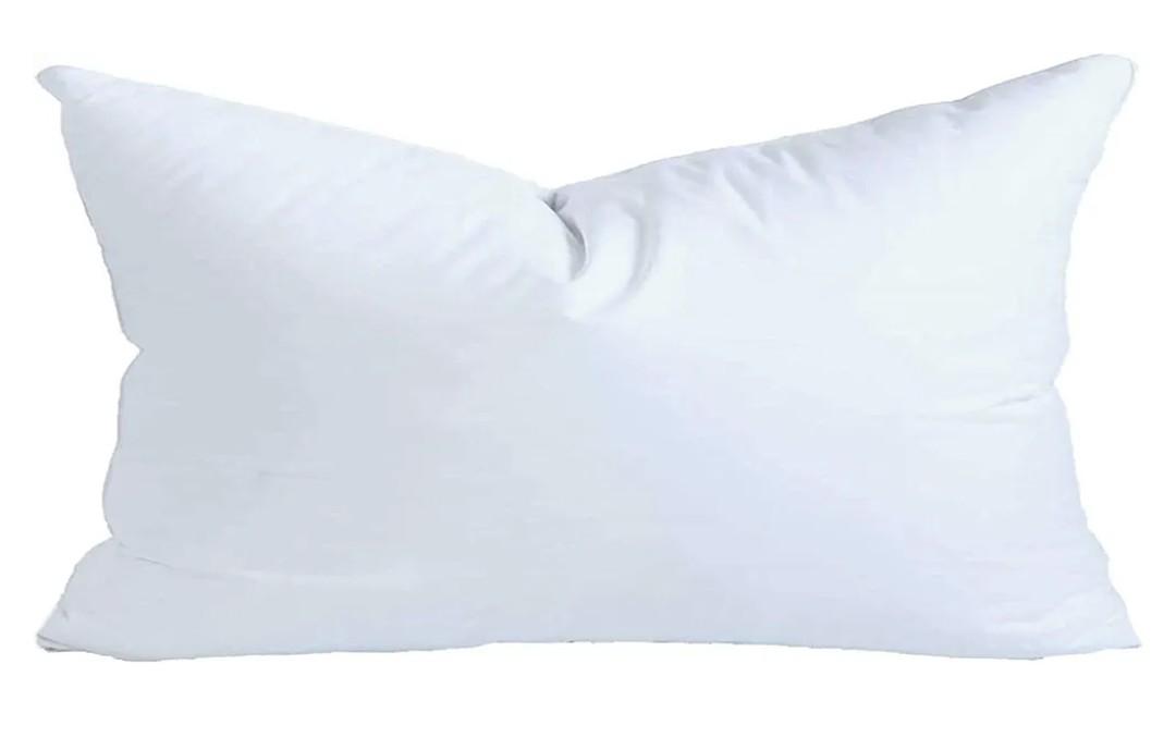 Synthetic Down Alternative Rectangle Pillow Insert Form Stuffer for Sofa Shams, Decorative Throw Pillow, Cushion and Bed Pillow Stuffing King Size 20x36
