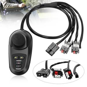 Kozlira Electric Wheelchair Joystick Controller 24V DC, Universal 4 Keys Power Wheelchair Controller with Adjustable Speed, 50A Replacement Mobility Accessory