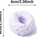 4Pcs Crunchy Squishy Noisy Stress Balls Ice Skin Fidget Sensory, Sand Squishys, Portable Desktop Relief Stress Balls for Adults Party Carnival Rewards Birthday (Mix)