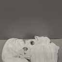 NICETOWN White Linen Sheer 90 inch Curtains, Privacy Chic Linen Blend Window Treatment Semi Sheer Privacy with Light Filtering Drapes for Bedroom/Living Room, W52 x L90, 2 Panels