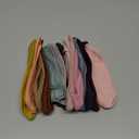 16 PCS Soft Knot Headbands with Hair Bows Elastic Hairbands Head Wrap For Newborn Baby Girls Infant Toddlers Kids Accessories (Cross Headband 16 pcs)