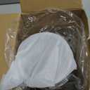 Huogary Milk Frother, 4 in 1 Electric Milk Steamer, Automatic Hot & Cold Foam Maker, Milk Warmer for Coffee, Latte, Cappuccino, Macchiato, 120V White