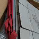 ZOBER Large Christmas Ornament Storage Box - Stores 128 3" Ornaments, With Dividers - Ornament Organizer Storage Box, Durable Christmas Containers Holder - Extra Pockets, Dual Zipper - Gray