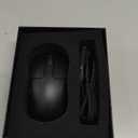 Keychron M3 Mini Wireless Optical Mouse, Bluetooth 5.2/2.4 GHz/Wired Gaming Mouse, Programmable PixArt 3311 Sensor with up to 12,000 DPI/ 650 IPS, Lightweight Ergonomic for Windows Mac Linux - Black