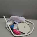 Balloon Arch Kit 8.2FT & 5FT, Adjustable Half Balloon Arch Stand with Base, Floor Balloon Stand Plant Support Stands for Wedding Birthday Baby Shower School Welcome Party Yard Lawn Home Decor White