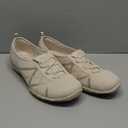 Skechers Women's Breathe Easy A-Look Flats (9.5) Natural