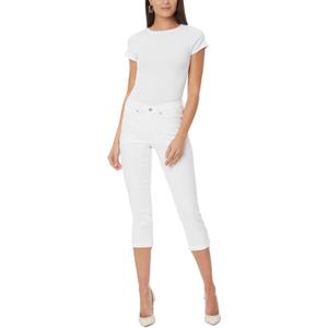 NYDJ Women's Chloe Capri 1" Cuff, 14P  (Optic White)
