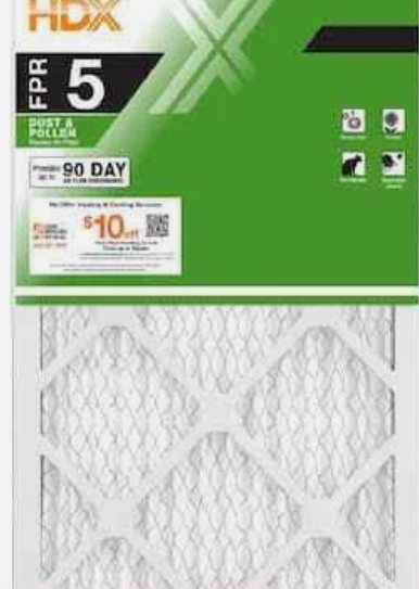 12x30x1 in. Standard Pleated Furnace Air Filter Performance FPR 5 MERV 8 1 Pack