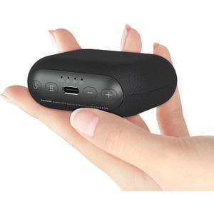 ANJANK Mini Portable Sound Machine for Sleep,Travel White Noise Machine for Adults, 20 Soothing Sounds, Powerful Battery, 30-Level Volume, Noise Canceling for Sleeping, Office Privacy, Home
