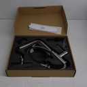 Waterfall Kitchen Faucets with Pull Down Sprayer, Three Function Sprayer Single Handle Sink Faucet 1 or 3 Hole Installation, 360Rotatable Kitchen Sink Faucet, Brushed Nickel