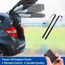 X AUTOHAUX Rear Left Right Tailgate Power Lift Support for Nissan Pathfinder Platinum SL 2013-2015 Liftgate Power Hatch Shock Strut 905603KA0A/90560-3KA0A Electric Trunk Power Liftgate 1 Pair