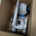 yiman Remote Control Robot Dog Toy  Programmable Smart Robot Dog for Kids 3+, Interactive Dancing & Sound, RC Stunt Toys with LED Eyes, Electronic Pet Toy for Boys & Girls Gifts (Blue)