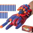 Shooting Toys, Children's Role-Playing launchers with Gloves, Wrist Firing Toy, Foam Blasters,Children's Dress up Toys for 6+Years Old
