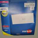 Avery Easy Peel Printable Address Labels with Sure Feed, 1" x 2-5/8" Customizable Stickers, White, 750 Blank Mailing Labels, Great for Mailing, Shipping, and More (5260)