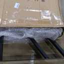 Upgraded 3 Tier Table Legs 30 inch x 24 inch, K-Shaped Desk Legs, Heavy Duty Metal Legs for Table, Black Furniture Leg for Dining Table Office Computer Desk (Set of 2)