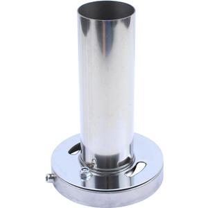 ApplianPar 4.5 inch Adjustable Stainless Steel Round Exhaust Muffler Tip Removable Silencer Inner Silence
