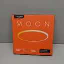 TALOYA Flush Mount 12 Inch Ceiling Light (Milk White Shell), 20W Surface Mount LED Light Fixture for Bedroom Kitchen, 5 Color Temperatures in One, 0.94 Inch Thickness Round