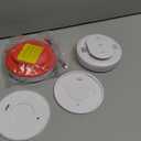 Kidde Smoke and Carbon Monoxide Detector, 10-Year Battery Powered, with Voice Alerts, LED Status Lights, 85 dB Alarm, 5 inches, 30CUD10-V, 3 Pack
