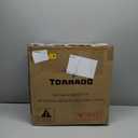 Tornado 16 Inch Oscillating Wall Mount Fan Remote Control Included 3 Speed 2050 CFM 6 FT Cord UL Safety Listed
