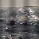 EverGrace Luxury Velvet Quilt Bedding Set King Size 3 Pieces with Pillow Shams, Soft Cross-Stitch Velvet Comforter Set, Lightweight Coverlet Bedspread for All Seasons, Stormy Blue