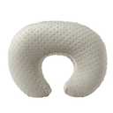 ESEN Nursing Pillow and Body Positioner for Breast Feeding and Bottle Feeding, Ultra Soft Baby Breastfeeding Pillows with Removable Nursing Pillow Cover for More Support for Mom and Baby (Brown)