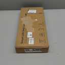 Adjustable LED Desk Lamp for Home Office | Integrated Power Hub with 2 Wide-Spaced AC Outlets, USB-C & USB-A Charging Ports | Anti-Glare Light, Foldable Design & Surge Protection