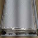 SNSLXH Portable Clear Storage Bins with Lid & Wheels, 24QT Clear Storage Bins with Lid, 4-Tier Plastic Bins with Wheels, Stackable, Magnetic Doors, for Bedroom, Living Room, Office (34.6*14.96*11in)