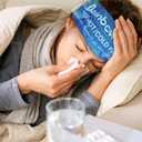 Soft Ice Packs Reusable Gel Pack 2, Hot and Cold Gel Ice Packs for Injuries, Headaches, Joint Pain Relief, Comfort Ice Pack Flexible Therapy on Neck, Ankle, Knee, Leg, Shoulder, Elbow, Wrist, Feet