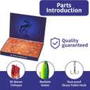 Christmas Fishing Advent Calendar 2025, 24 Day Xmas Christmas Countdown Surprise Gift, Fishing Lures Set for Adult Men Teen Boys Dad Father Boyfriend