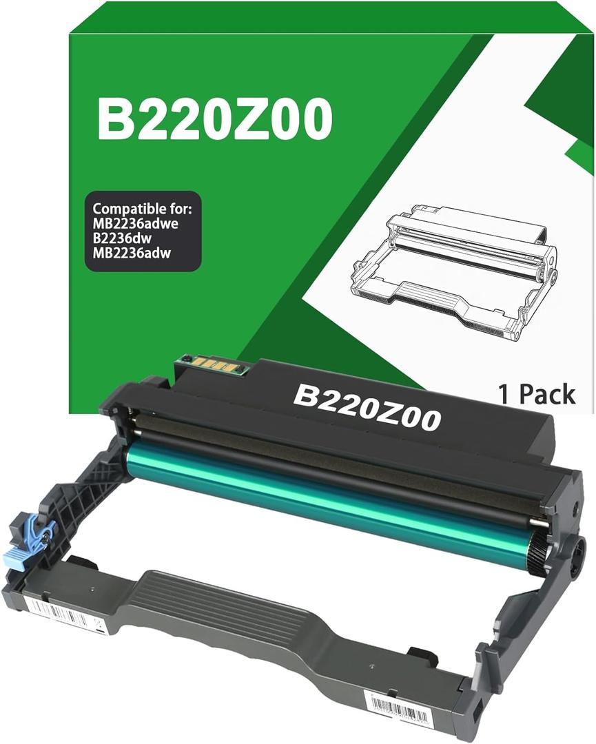 B220Z00 Imaging Unit Lexmark B220Z00 B2236 Black Drum Unit Replacement for Lexmark MB2236adwe B2236dw MB2236adw Printer(1-Pack)