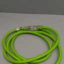EP 10 Ft Lighted Outdoor Extension Cord - 10/3 SJTW Heavy Duty Green Extension Cable with 3 Prong Grounded Plug for Safety, UL Listed
