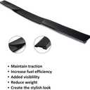 SCITOO Roof Spoiler for Nissan for Altima 2012-2018 | 1 Set, Sedan Accessories, Glossy Black, Rear Window Roof Spoiler, Sporty Style, Easy Installation.