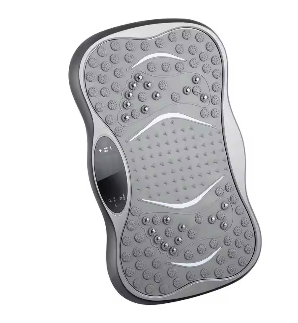 Vibration Plate Exercise Machine | Vibration Plate Massager, Weight Loss Machine for Women, Home & Gym Workout for Muscle Toning, Calorie Burn, with 5 Program Mode, Remote & 2 Exercise Band