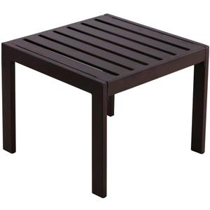 Serta Catalina Modern Outdoor Patio Furniture Collection with Bronze Metal Frame Finish, Side Table, Bronze