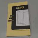 Mothca 2 Pack Matte Glass Screen Protector for iPhone 17 [6.3 inch] + 2 Pack Camera Lens Protector, AntiGlare & AntiFingerprint Case Friendly Tempered Glass, Bubble Free, Smooth as Silk