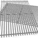 9MM 18 7/8" Stainless Steel Genesis 2 Grill Grates for Weber Genesis ii E-310 E-315 E-325 E-330 E-340 S-335 S-340 GS4 Grills Replacement Parts for Weber 66095 Genesis ii 300 LX 300 Series