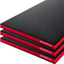 ONREVA Tool Box Foam Organizer 42x22x1 inch 3Pack, Kaizen Sheets for Pro Tool Control, Custom Tool Shadow Inserts for Cases & Drawers, High Density Polyethylene Foam, Black with Red
