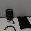 Tire Inflator Portable Air Compressor-150PSI Tire Air Pump, 5X Faster with Digital Gauge, Auto-Off & LED Light, Air Pump for Car Tires, Motorcycle, Bike, Balls & More, Stocking Stuffers Gifts for Men (black)