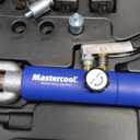 Mastercool 72480 Hydraulic an Flaring Tool Kit  37 & 37 Double Flares for an Fittings, Aviation & Specialty Automotive  Works with Steel & Light Stainless Tubing  Includes Hydraulic Ram & Dies