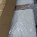 Royal Windsor Ottoman with Storage,Tufted Storage Bench with Safety Hinge,Holds up to 350 lb,Upholstered Bench with Seating for Bedroom, Living Room,Entryway,Linen Beige, 15.8"D x 43.3"W x 15.8"H