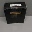 TrendPlain 16oz/470ml Glass Olive Oil Sprayer for Cooking – 2 in 1 Olive Oil Dispenser Bottle for Kitchen Gadgets and Air Fryer Accessories, Salad, BBQ - Black & Green