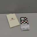 Bouvardia for iPhone 16 Pro Max Case, Cute Design for Women & Girls, Protective & Aesthetic, Checkered & Flowers