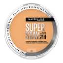 Maybelline Super Stay Up to 24HR Hybrid PowderFoundation, MediumtoFull Coverage Makeup, Matte Finish, 310, 1 Count