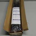 Black Tension Rods for Windows 28 to 48 Inch 2 Pack Spring Curtains Rod Tension Curtain Rod Expandable Pressure Curtain Rod Tension No Drill Adjustable Curtain Rods for Bathroom,Doorway,Door