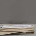 100% Blackout No Tools No Drill Cordless Roman Shades for Windows, Size 23 3/4" W  72" H (for Windows 24" W  72" H) Blackout - Beige