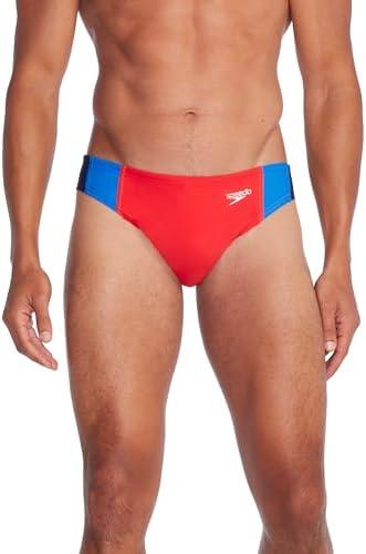 Speedo Men's Swimsuit Brief Eco Flex 2” Outseam Beachstar 34