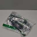 Huazu Coffin Cut Motorcycle Handguards - Black Hand Guards for 2007-2025 Harley Davidson Touring, Sportster, Dyna (Large, Cable Clutch Compatible)