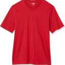 Amazon Essentials Men's or Women's Crewneck T-Shirt – Red, Size: Medium