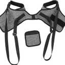 EVGATSAUTO Dog Lift Harness, Adjustable Strap, Hind Leg Sling for Disabled Dogs, Support Comfortably Throughout The Day with Sponge Handle, for Hind Leg Weakness, Injury Support (M) (Gray)