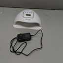 JODSONE U V LED Nail Lamp, Nail Dryer for Gel Polish, Led Light with Automatic Sensor & 4 Timers (Milky White)